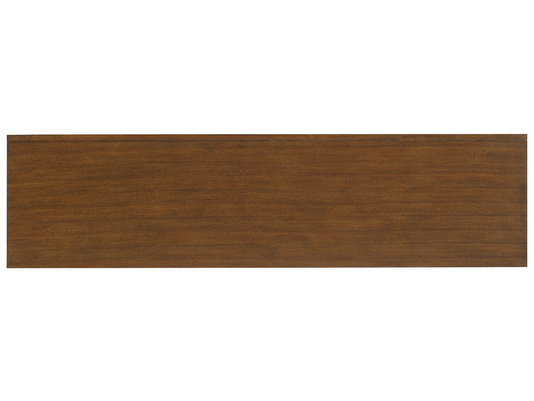 Island Fusion - Princeville Media Console - Dark Brown