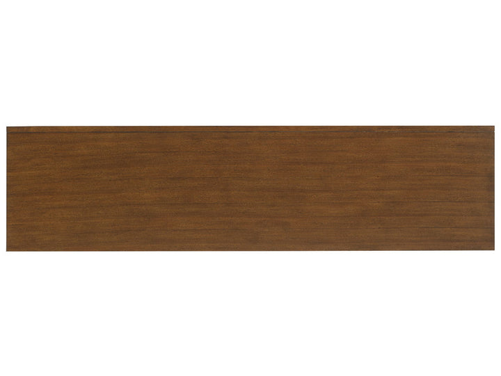 Island Fusion - Princeville Media Console - Dark Brown