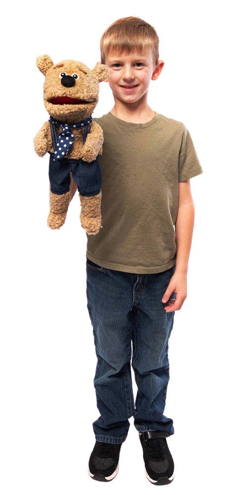Silly Puppets Teddy Bear (14")