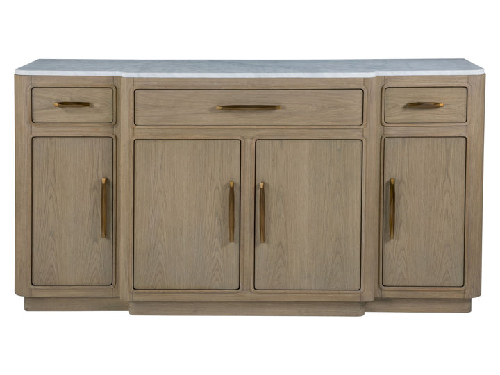 Simpatico - Simpatico Buffet With Marble Top - Light Brown