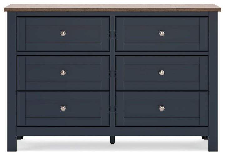 Landocken - Brown / Blue - Dresser