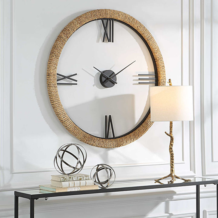 Montecito - Modern Wall Clock - Gold