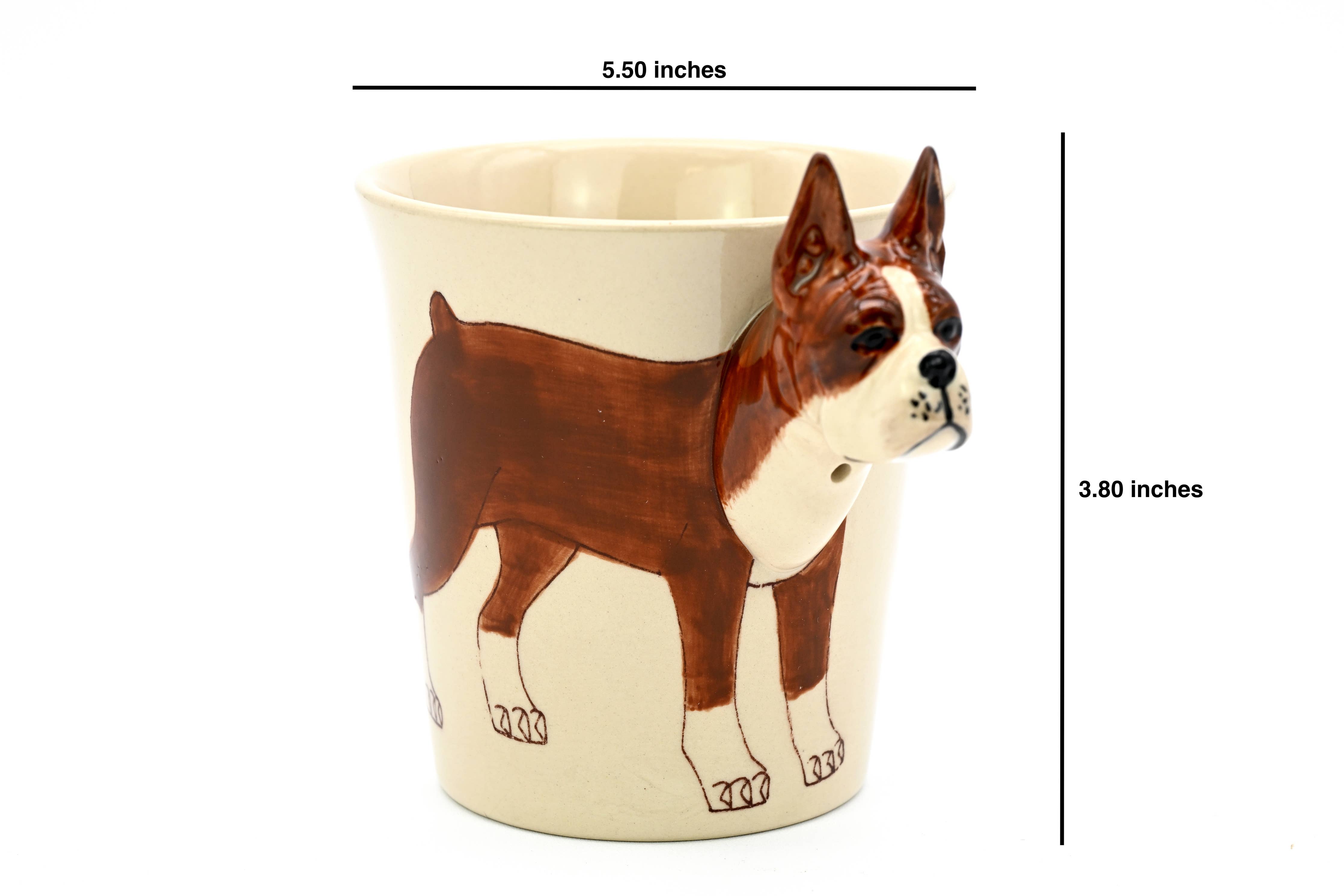 MUG18 Boxer(brown) mug 10 oz