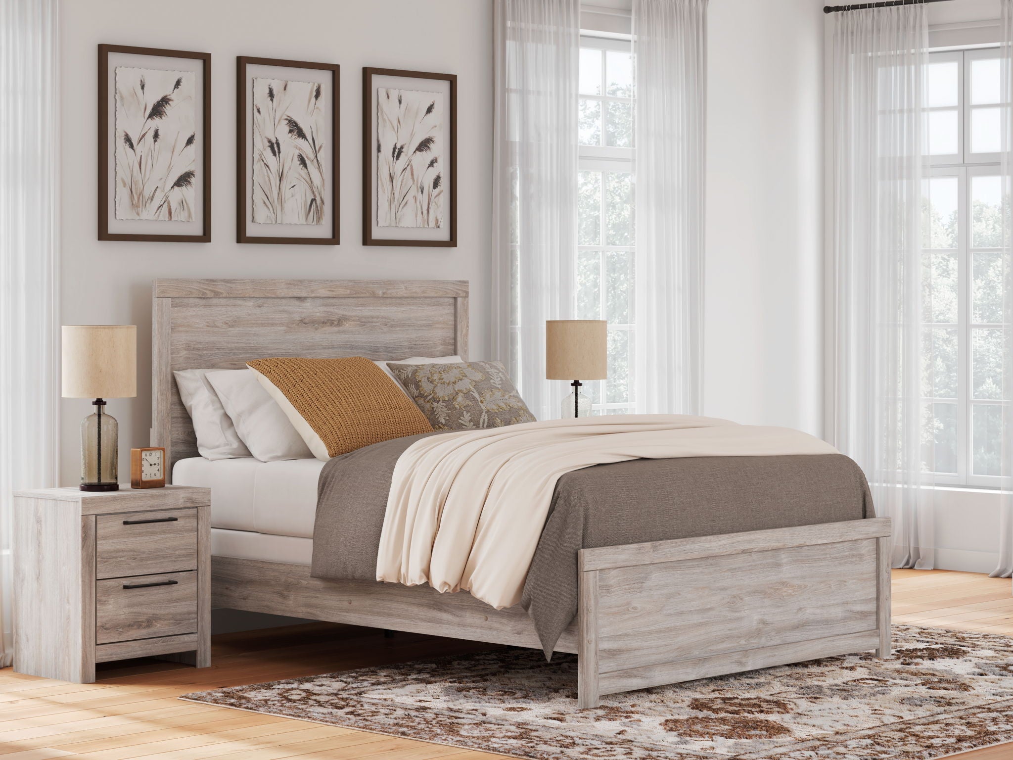 Broachmyn - Panel Bed
