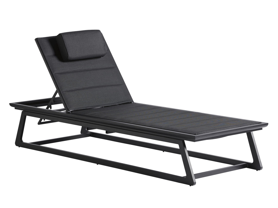 South Beach - Chaise Lounge - Dark Gray