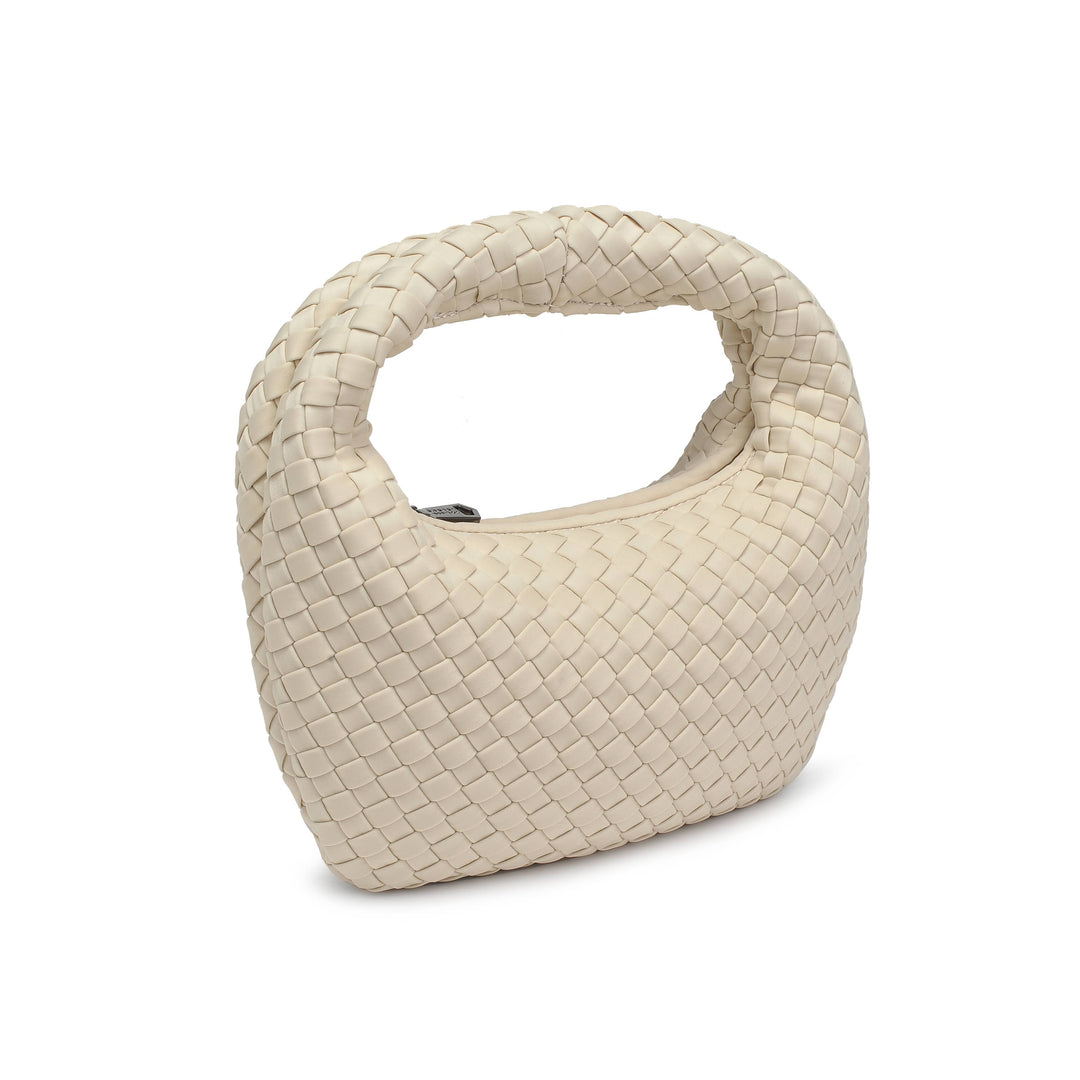 Dare to Dream - Small Woven Neoprene Clutch: Dark Denim
