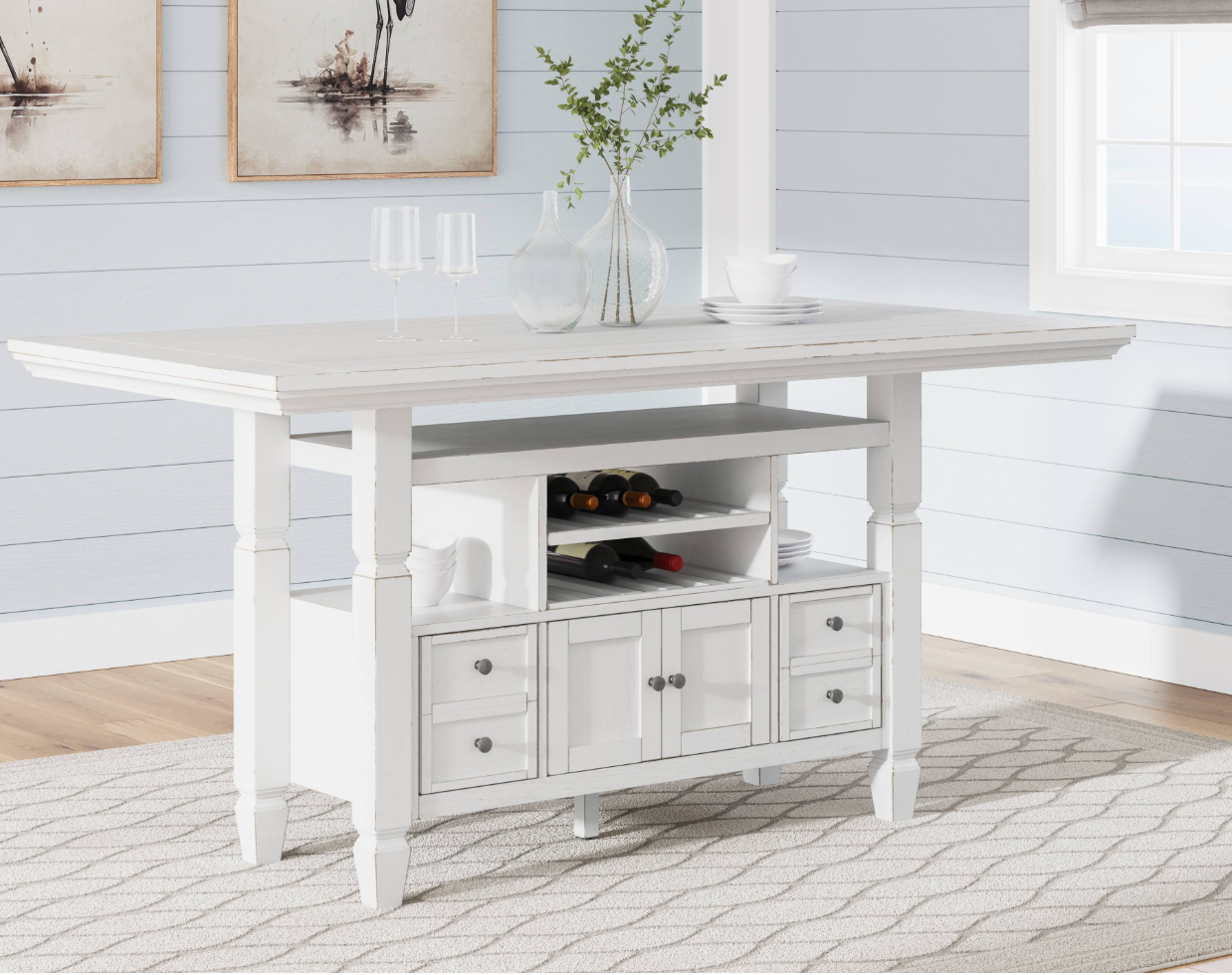 ROBINSDALE COUNTER HEIGHT DINING TABLE