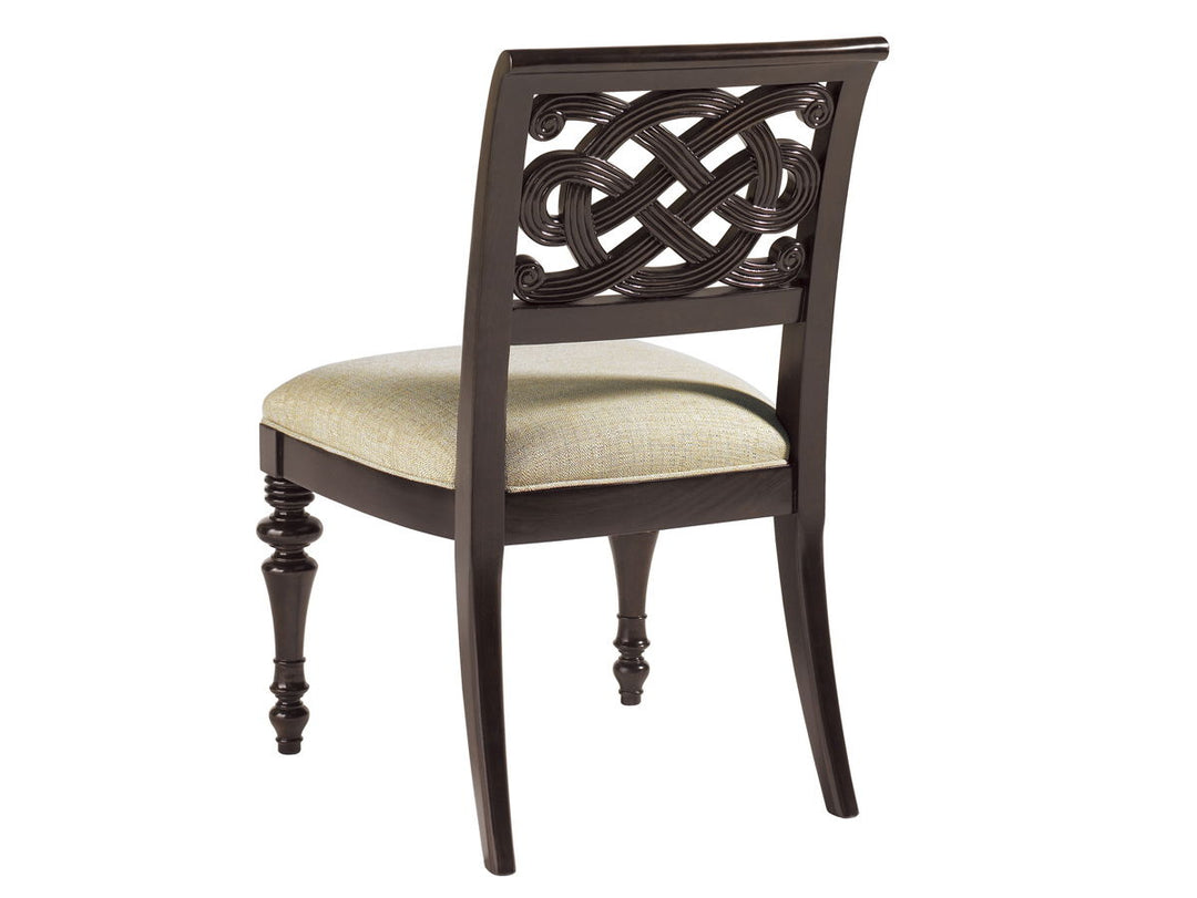 Royal Kahala - Molokai Side Chair - Dark Brown