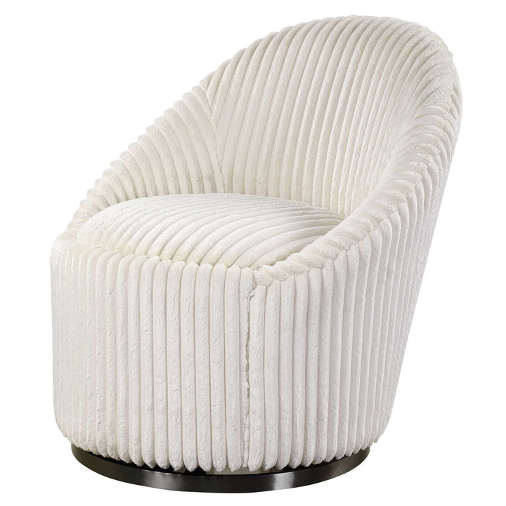 Crue - Swivel Chair - White