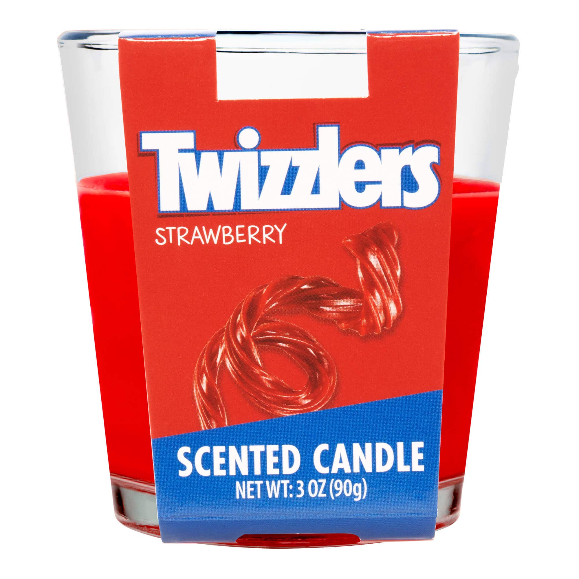 Twizzlers Strawberry Candle - 3oz Single Wick - 1ct: Default Title