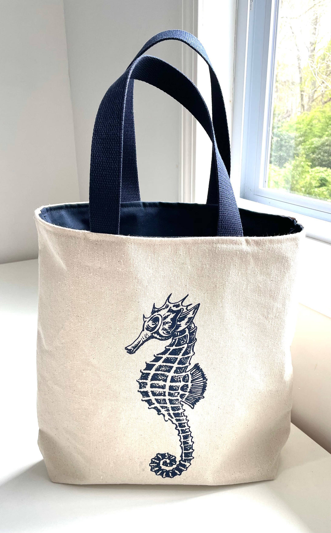 Nautical tote bags: Large / Entering Cape Cod