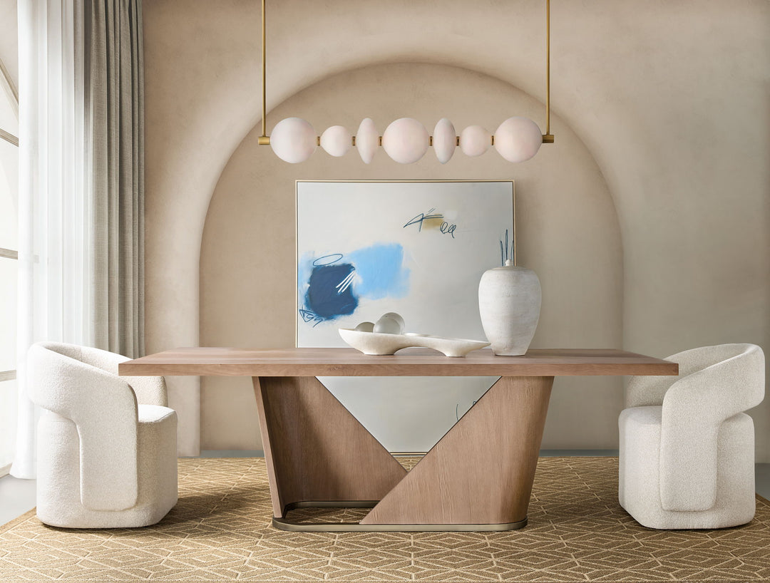 Commerce And Market - Open Concept Upholstered Dining Chair - Beige