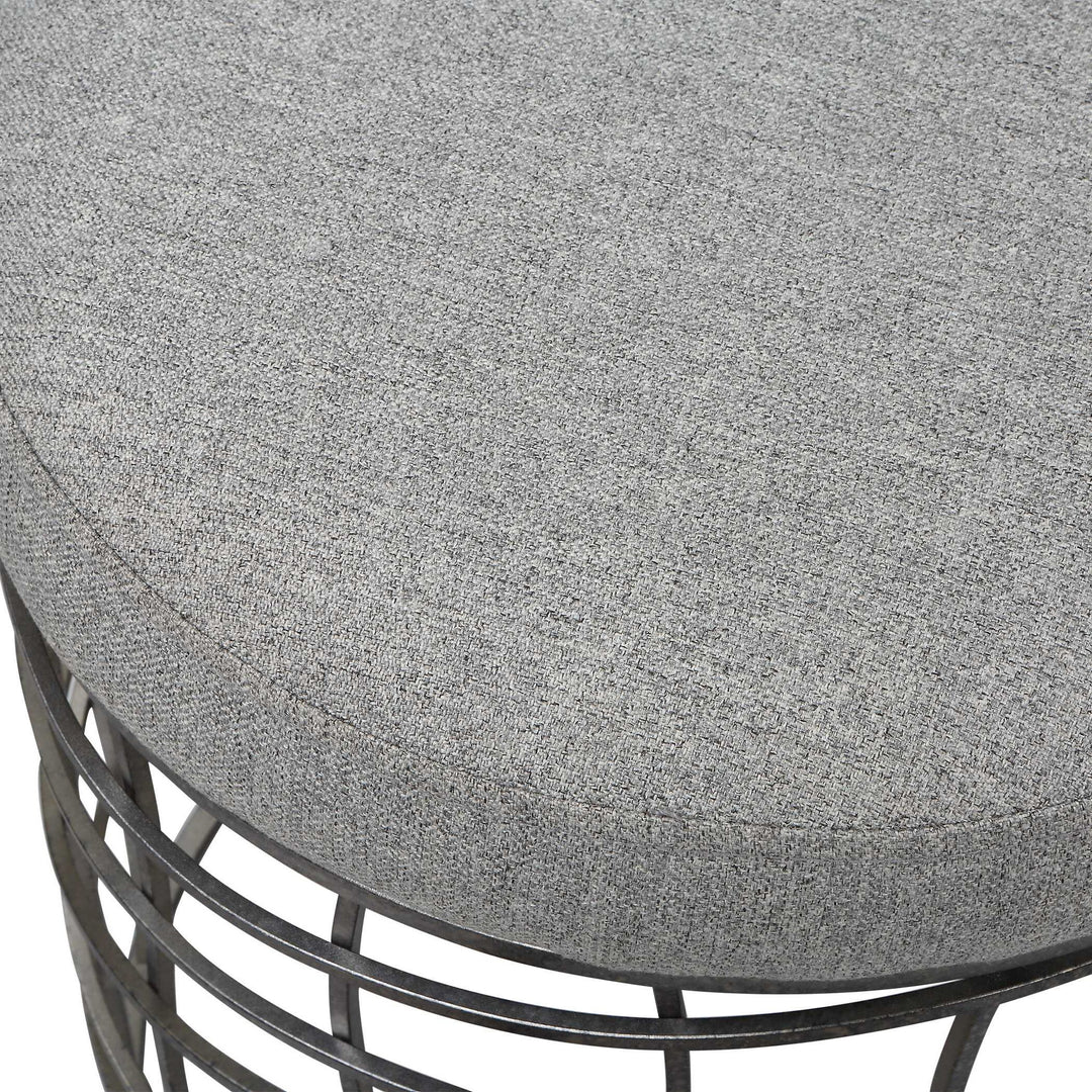 Carnival - Iron Round Accent Stool
