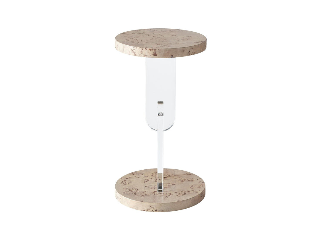 Tranquility / Miranda Kerr Home - Burl Side Table - Light Brown