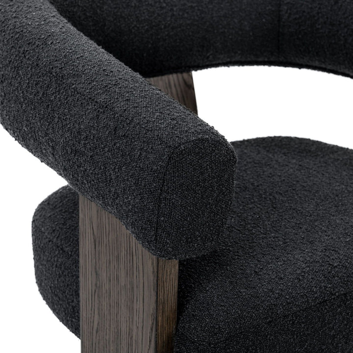 Julina - Upholstered Accent Chair - Charcoal