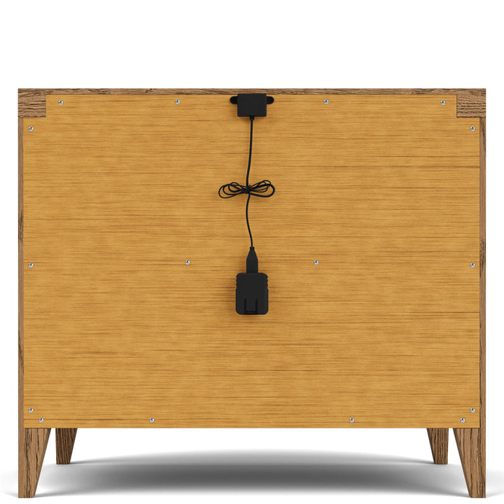 Halbrooke - Three Drawer Nightstand - Light Brown