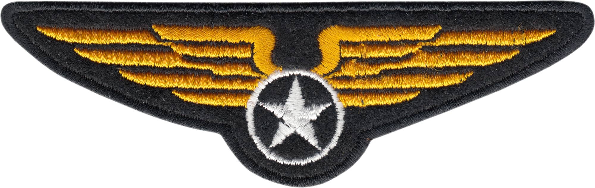 Patch - Wings Crest - Military Air Force Aviation Retro
