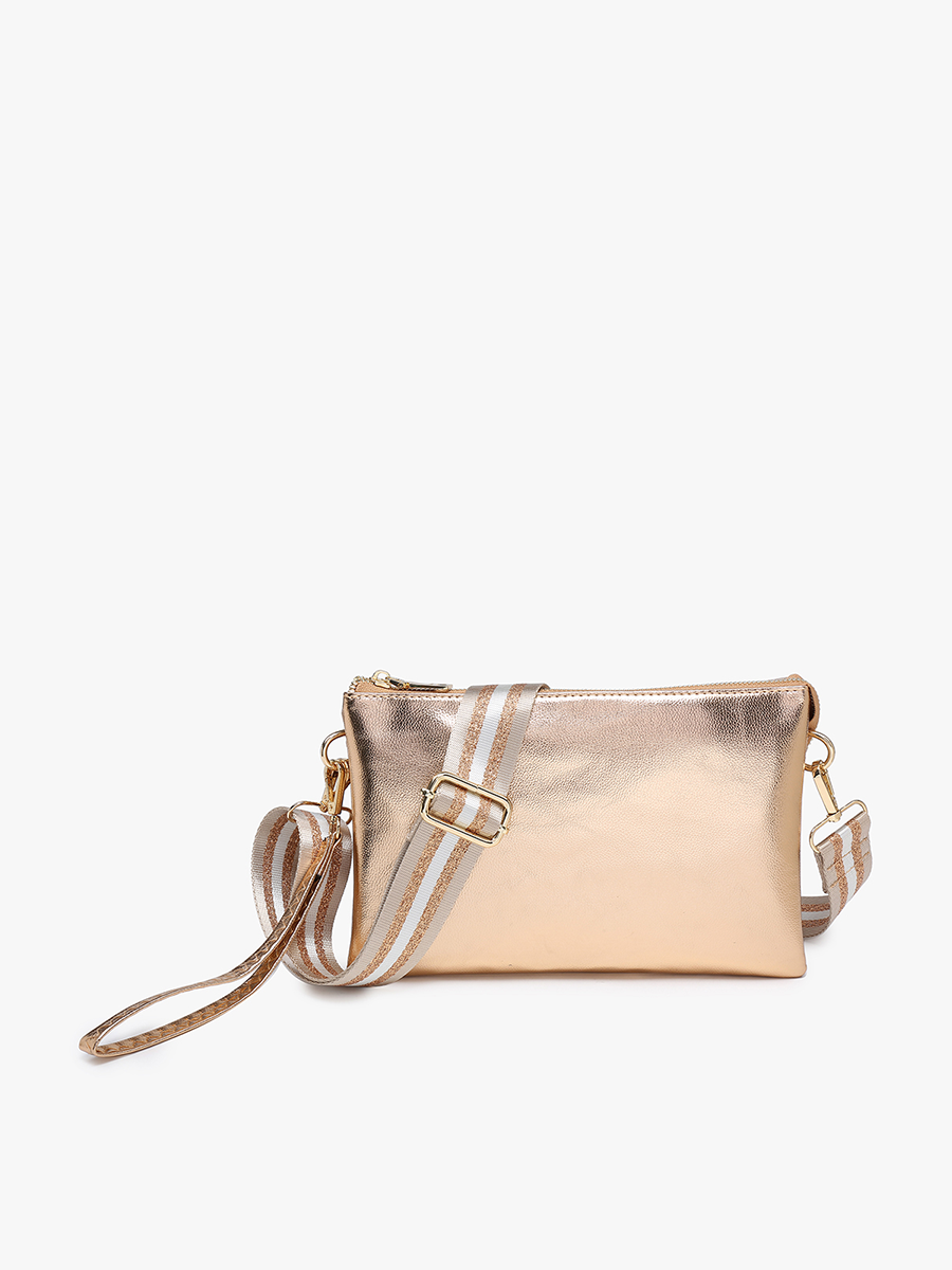 M2056 Izzy Crossbody w/ Guitar Strap: Black