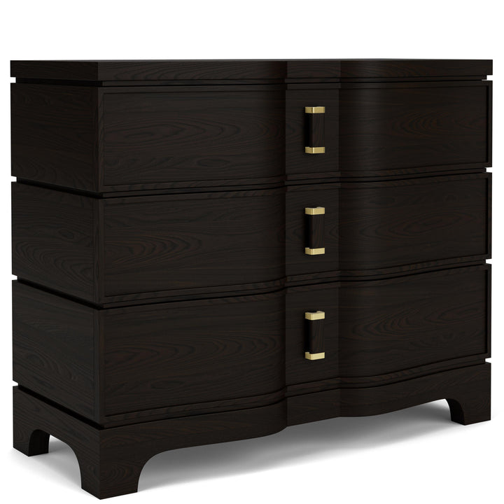 Lydia - Bachelor Chest - Dark Brown
