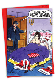 Christmas Greeting Card -Santa Affair
