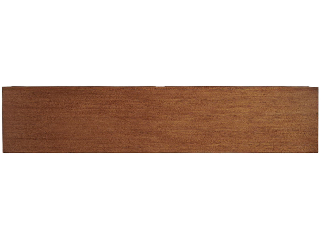 Palm Desert - Sierra Madre Media Console - Dark Brown