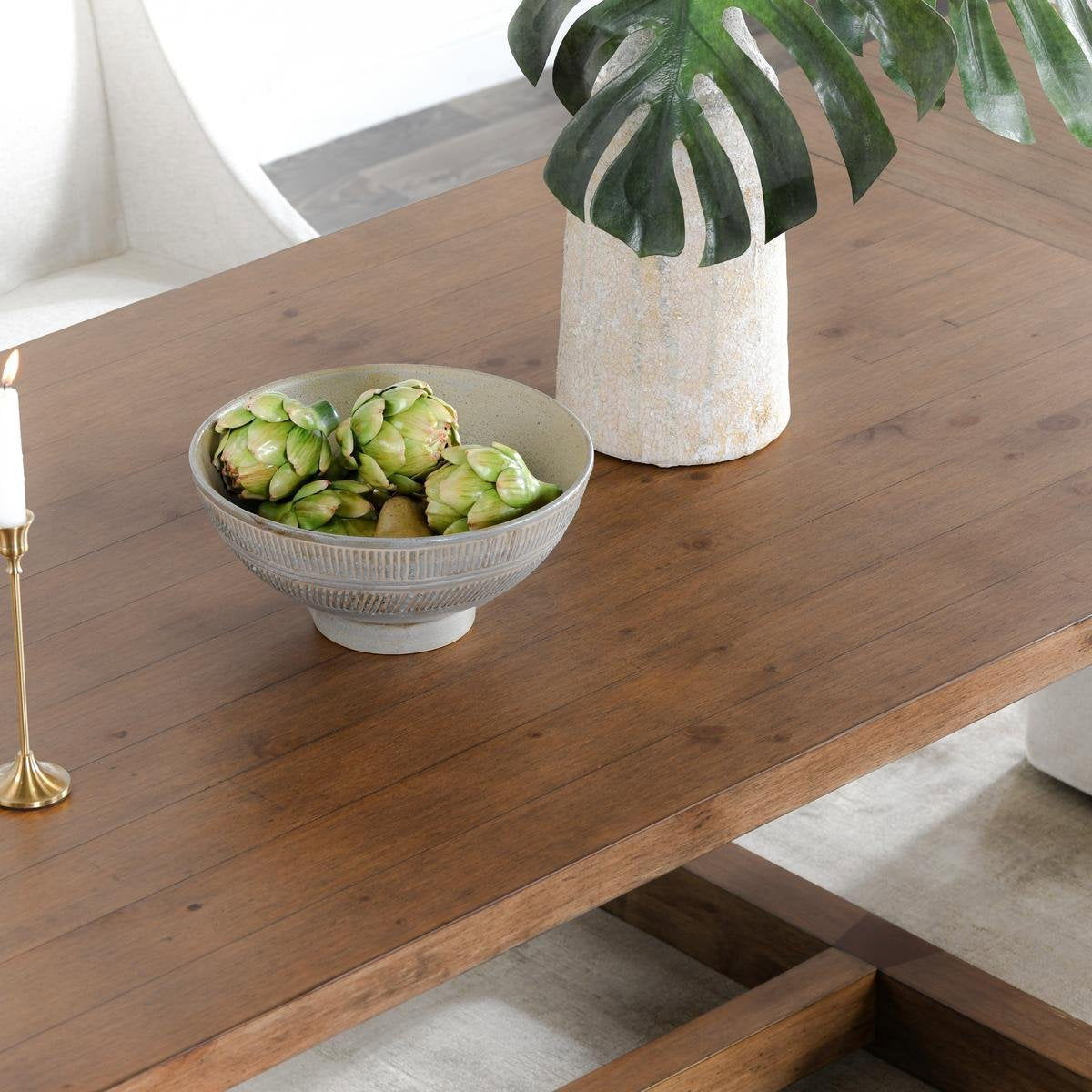 Lyra - Extendable Dining Table - Smoke Brown