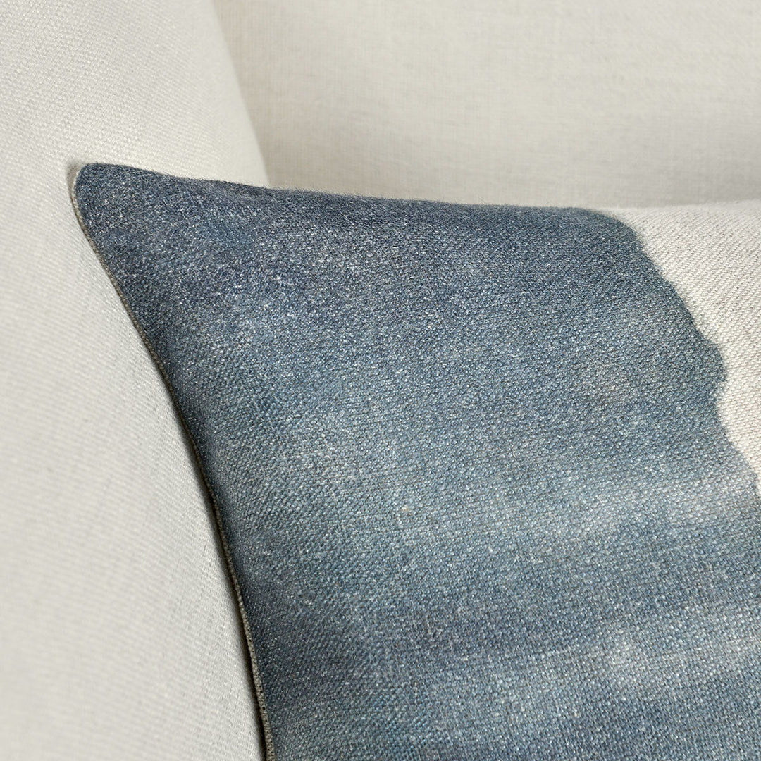 Boardwalk - Foundation Pillow - Blue / Sagebrush Green