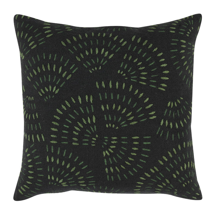 Contempo - CT Kora Pillow - Black/Green