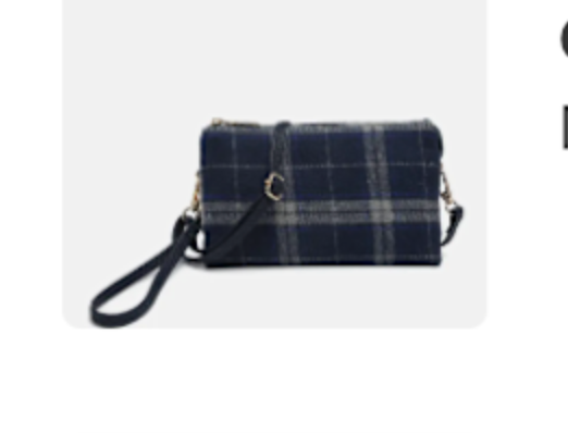 RILEY PLAID - NAVY