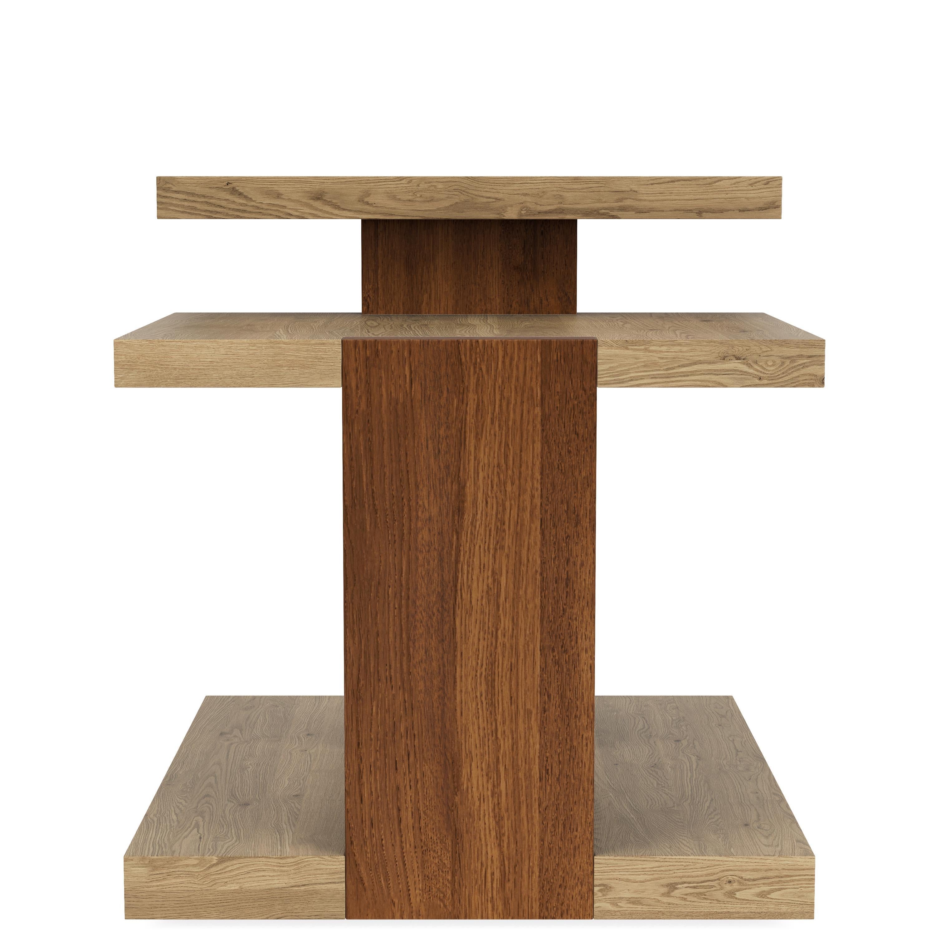 Truett - End Table - Light Brown