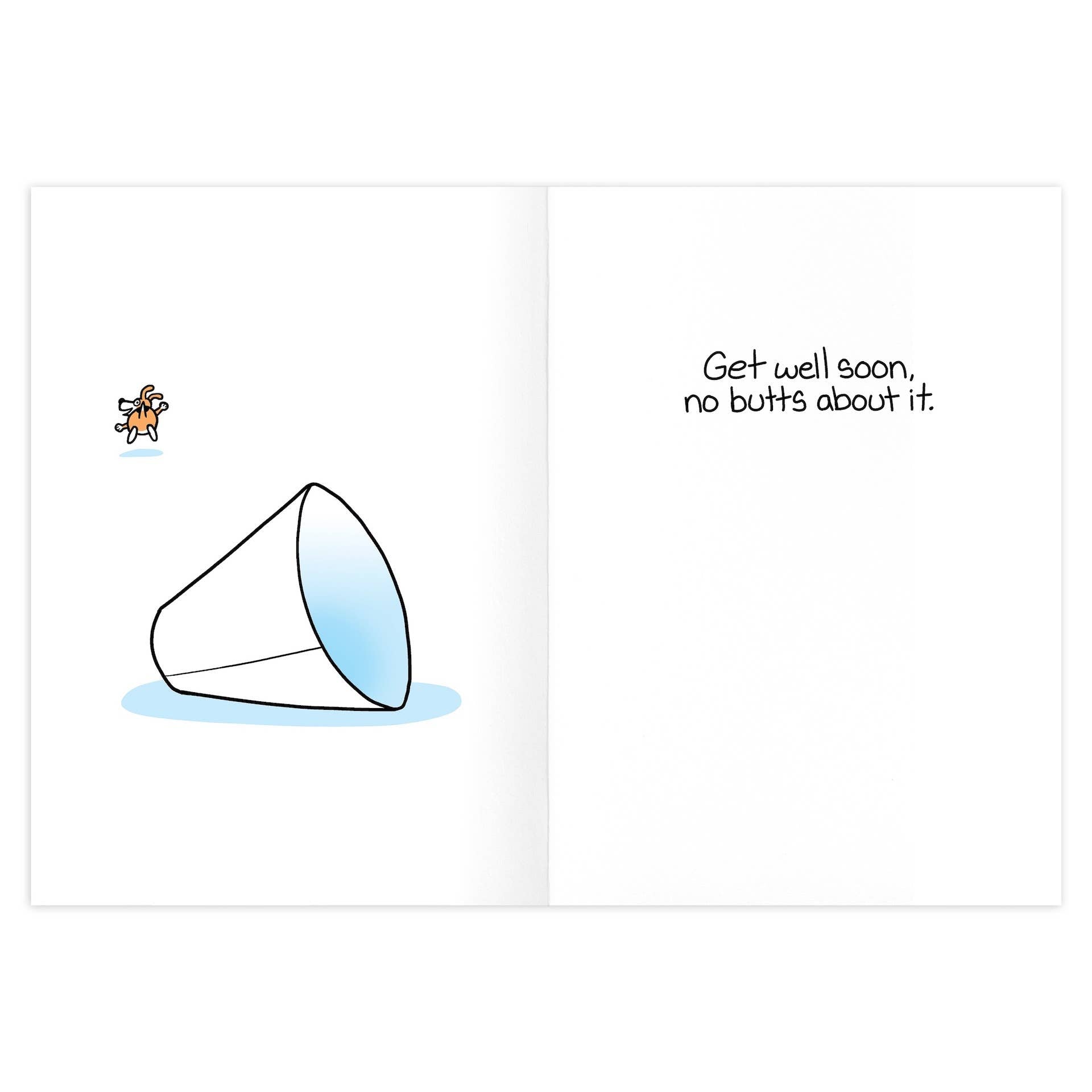 I Don't Want To Talk About It Get Well Card - 9445