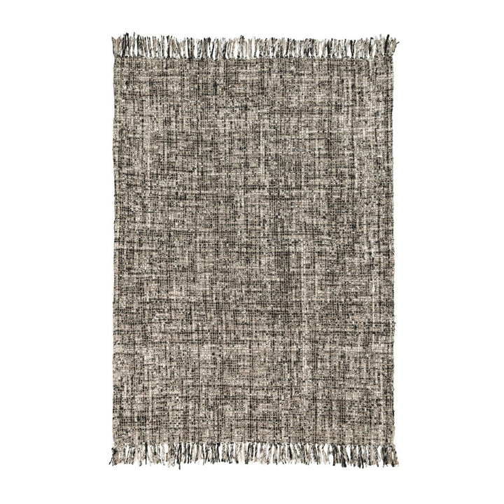 Throws - TC Porter Throw - Black/Ivory