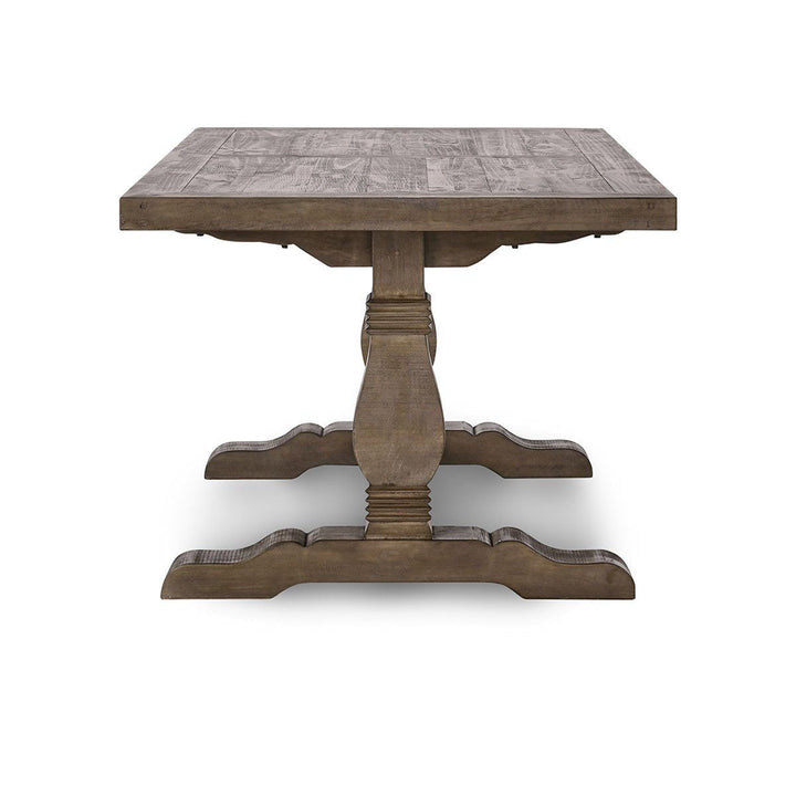 Caleb - Solid Wood Rectangle Dining Table - Brown