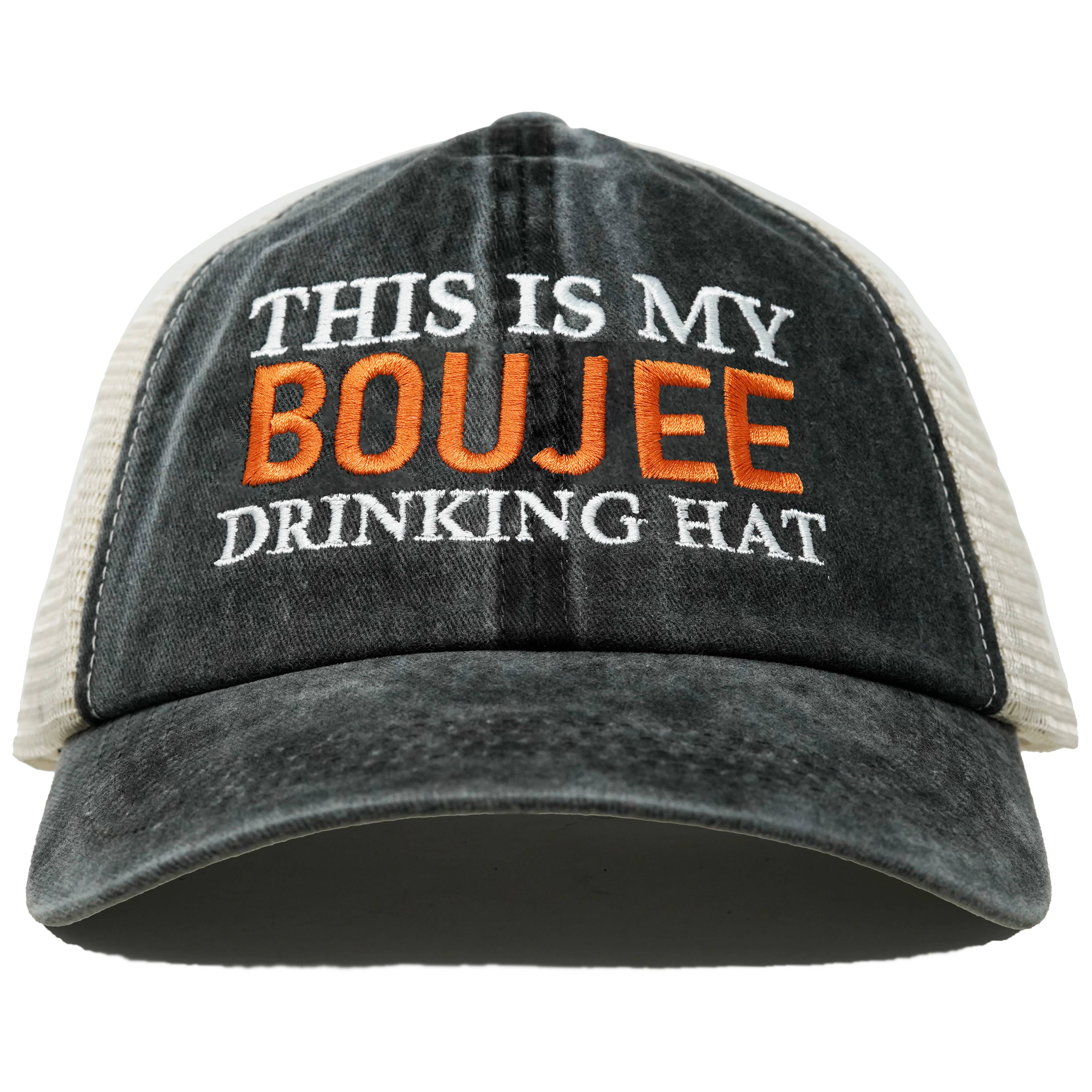 Cotton Mesh Hat - This is My Drinking Hat - Boujee