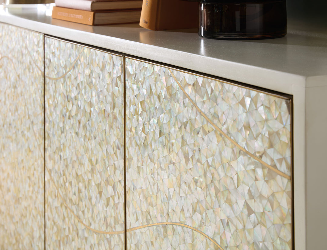 Melange - Shelly Credenza - White