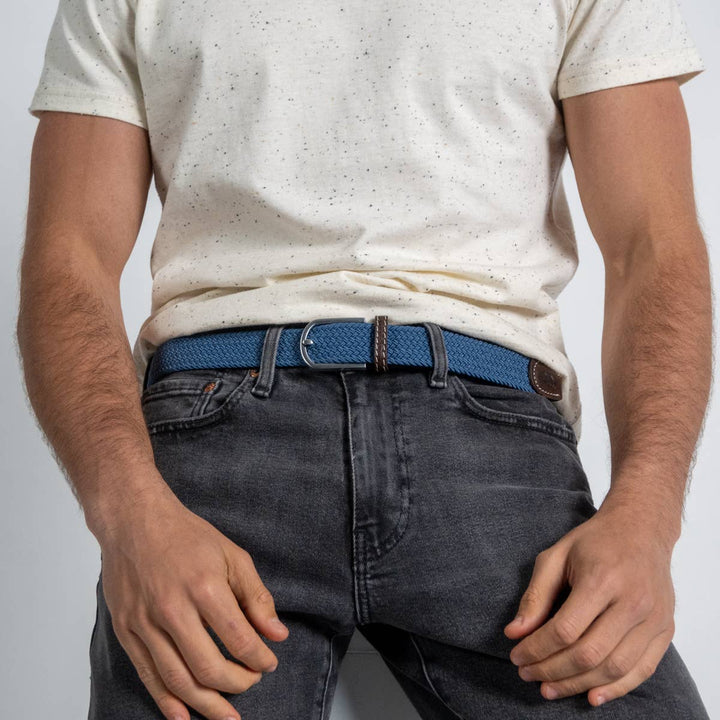 Air Force elastic braided belt: Size 2