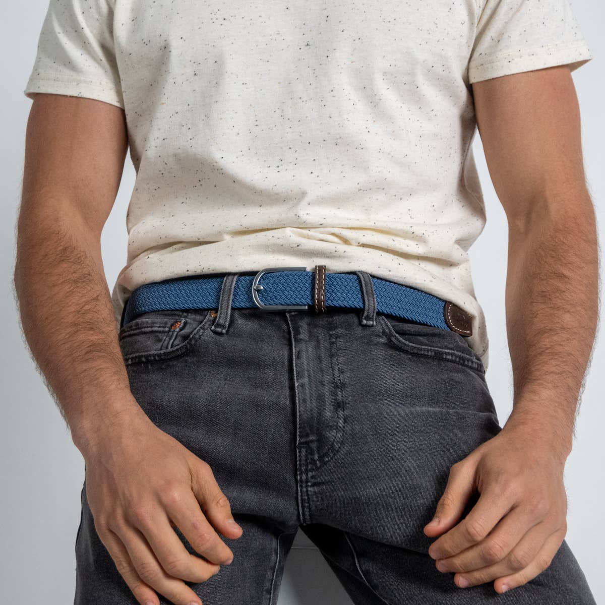 Air Force elastic braided belt: Size 1