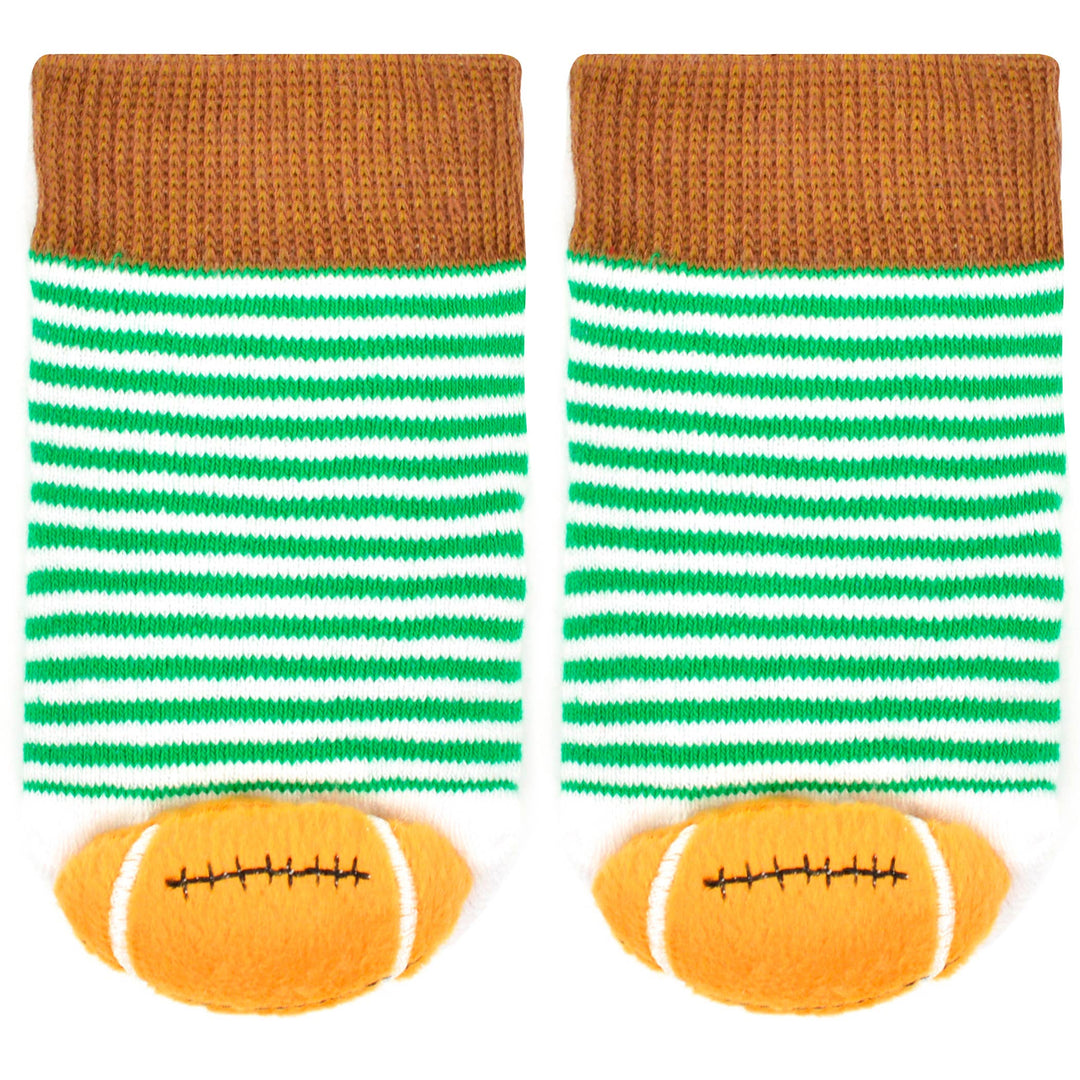 Football Boogie Toes Rattle Socks: 1 - 2 Y
