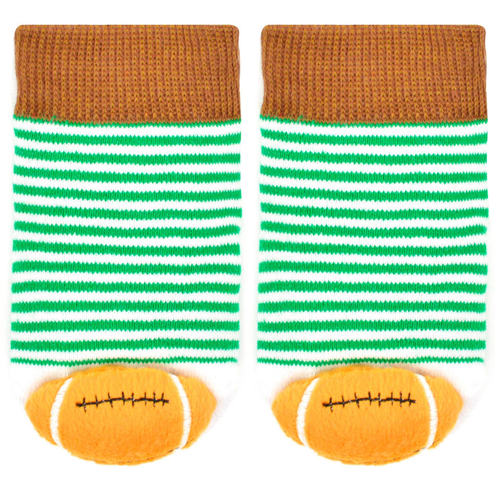 Football Boogie Toes Rattle Socks: 1 - 2 Y