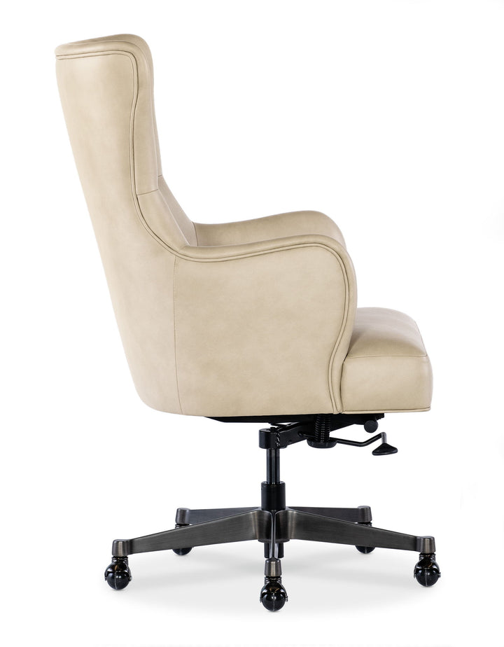 Lazzaro - Executive Tilt Swivel Chair - Beige