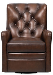 CC - Senda Swivel Chair - Dark Brown