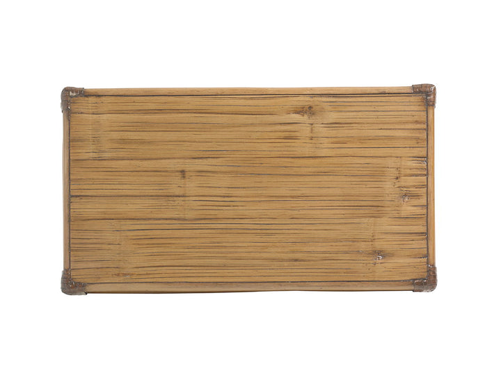 Twin Palms - Angler Accent Table - Light Brown