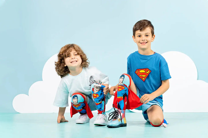 SUPERMAN SOCKS: Kids & Adults Age 6 - 99