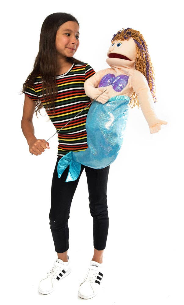 Silly Puppets Mermaid (25")