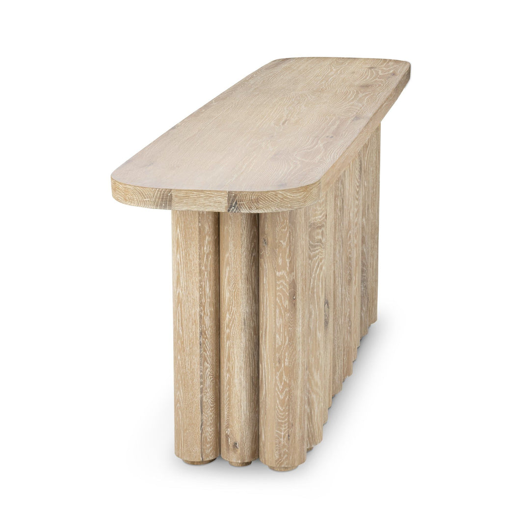 Tiber - Oak Wood Console Table