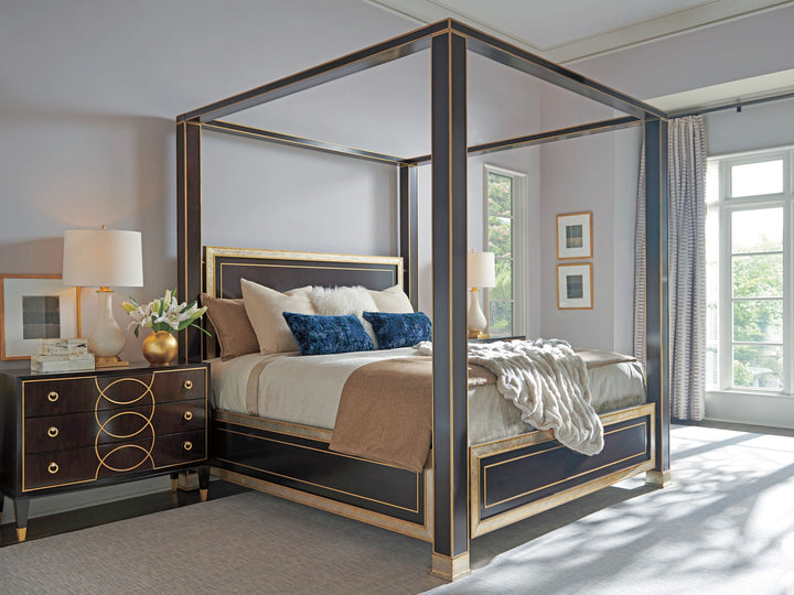 Carlyle - St. Regis Poster Bed 6/0 California King - Dark Brown