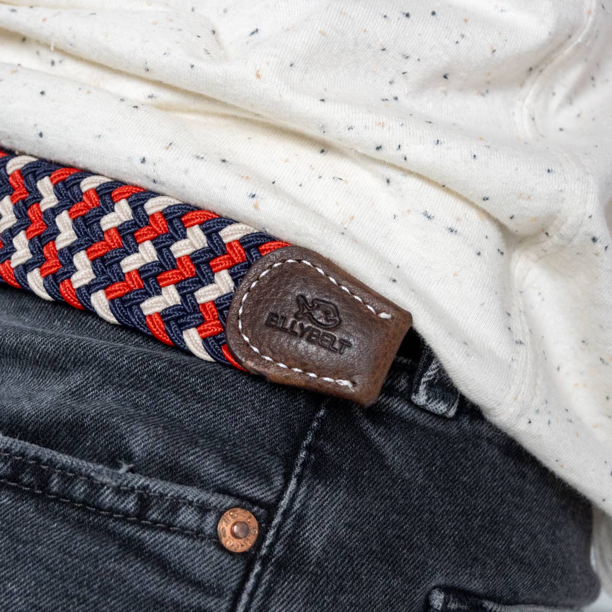 Amsterdam elastic braided belt: T1