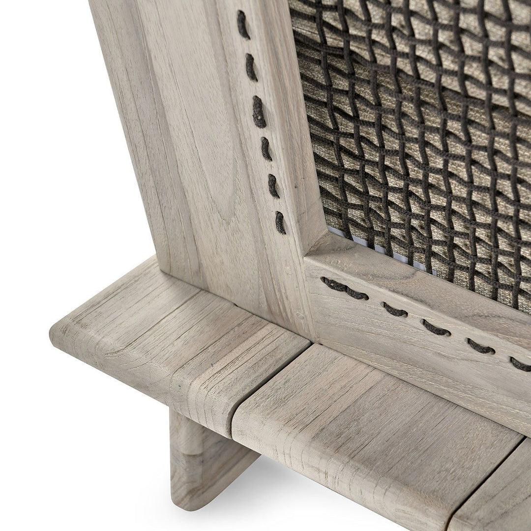 Livia - Outdoor Armless Chair - Taupe