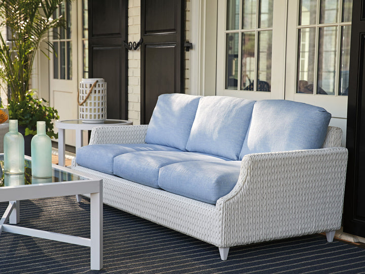 Ocean Breeze Promenade - Rectangular Cocktail Table - White