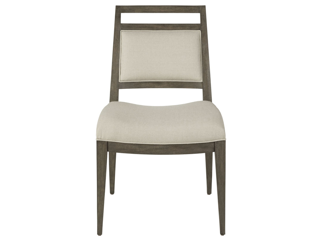 Cohesion Program - Nico Upholstered Side Chair - Dark Brown